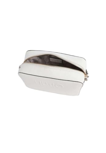 Exclusivo bolso Liu Jo Halona Camera Case M sofisticado color crema 3