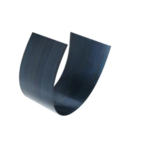 Bande d'acier au manganèse flexible poli bleu de 500 mm pour calage de précision