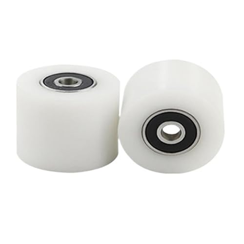 Roue de chenille de 30 mm de diamètre à roulement rigide pour réparer un rail