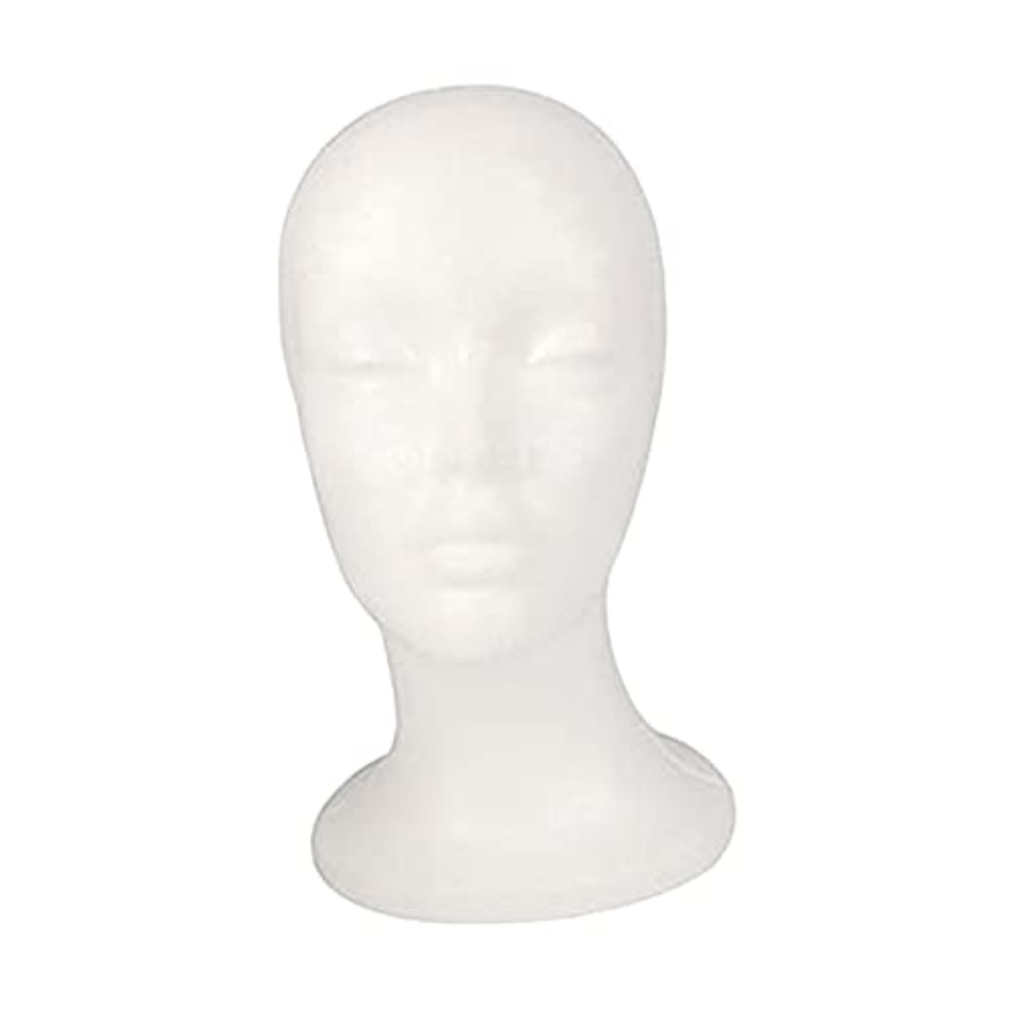 White Holder Hairpiece Stand for Home Use