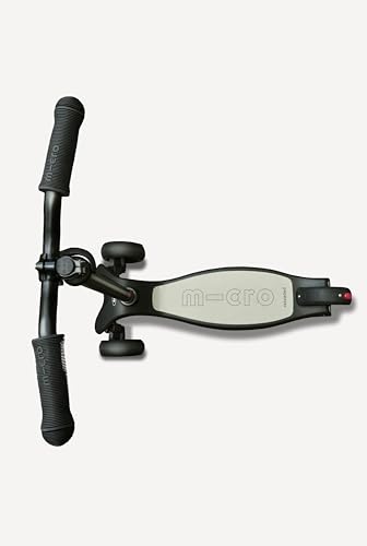 Image of Micro Kickboard Reloaded Three-Wheel Scooter for Big Kids, Teens, & Adults - Lean-to-Steer Carving Ride, Adjustable T-Bar, Wide Wheels, Up to 220 lb, Ages 13+
