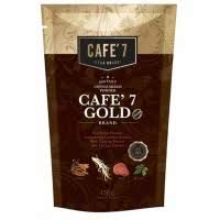 1 Pack 15g x10 sachets Cafe 7 Gold Instant Coffee Mixed Powder 3 in 1 ; By Taweekoon