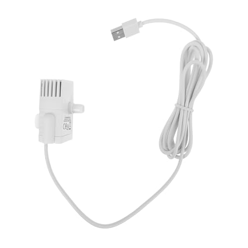 SUPVOX ファウンテンポンプ 給電式 静音設計 猫用自動給水器アクセサリー 水流調節機能付き 水槽 池 魚タンク対応