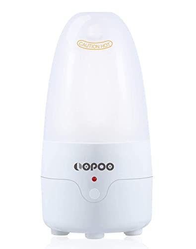 LOPOO Menstrual Cup Cleaner Collapsible Silicone Cup Foldable Sterilizing Cup for Menstrual Cup Moon Cup (White)