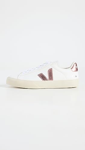 Image of Veja Women's Campo Sneakers, Extra White Nacre, 8.5 Medium US
