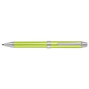 Image of Pilot 2 +1 Evolt 2 Color 0.7 mm Ballpoint Multi Pen 0.5 mm Mechanical Pencil, Stripe Yellow Body
