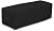 Covers & all Outdoor Rectangular Fire Pit Cover, Rectangle Heavy Duty18 Oz Waterproof UV & Weather Resistant, for Patio Lawn Garden Outside, Air Vents & Drawstrings (48"L x 20"W x 18"H, Black)