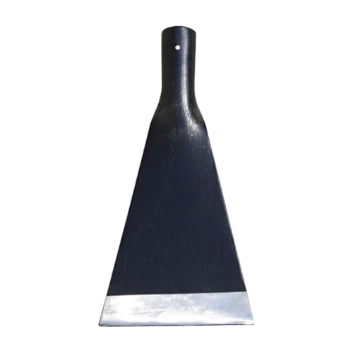 Prasku アイススクレーパーヘッド ガーデンクリーニングスクレーパー 芝生エッジ除草ツール 多目的アイスチョッパーヘッド ガレージ パティオ 道路 階段用