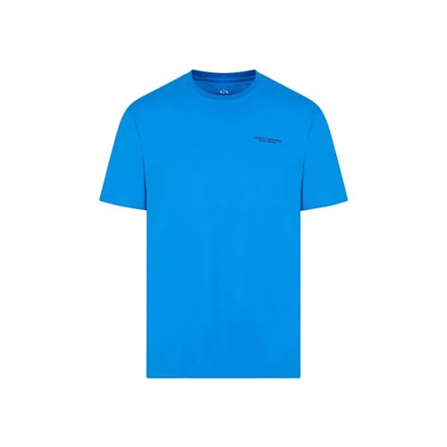 Armani Exchange Men's Short Sleeve Micro Milano/NY Logo T-Shirt
