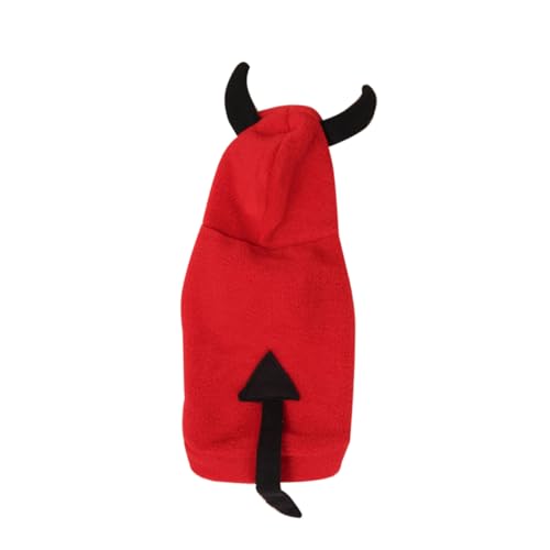 Disfraz Demonio para Perro Tamaño S KESYOO Halloween