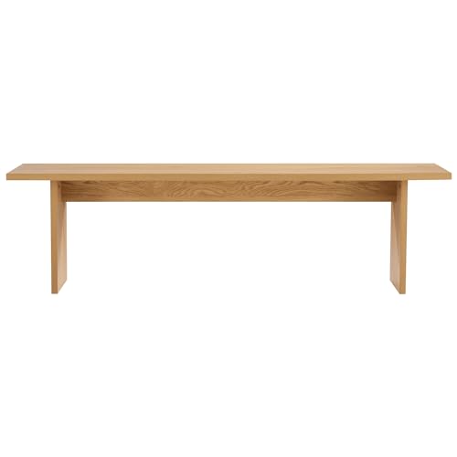 Houten bank ALMA Scandinavische stijl - Ruime zitplaats voor 3 personen, elegant ontwerp - Perfect voor je moderne interieur - Afbeelding 5