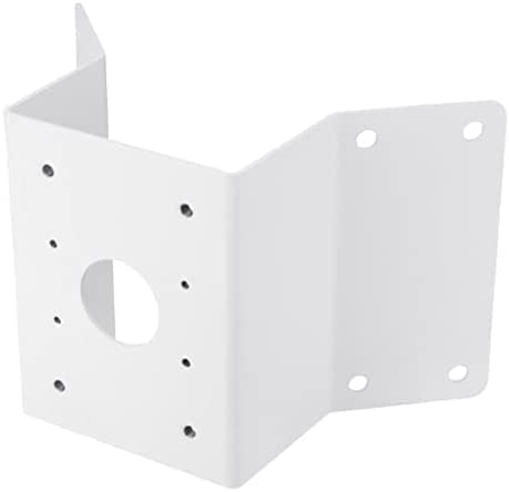 HANWHA TECHWIN SBP-300KMW1 Corner Mount Adapter for Camera, Bracket, White.