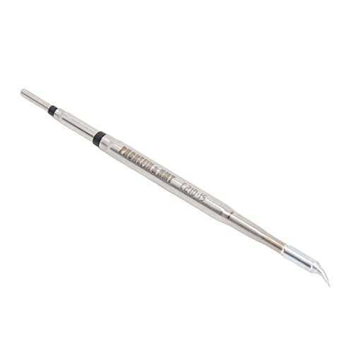 Image of Soldering Iron Tip, High Performance Replacement Curved Tip C210 T26D for JBC210 with Multi Layer Plating for Electronics Repair and Pyrography