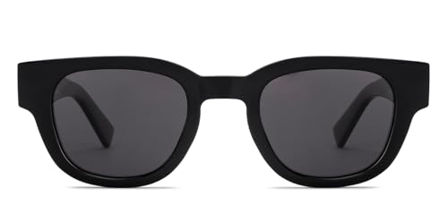 Image of VINCENT CHASE EYEWEAR Polarized and 100% UV Protected | Branded and Stylish Sunglasses | Full Rim Square | Season Essentials | For Men & Women | Large |