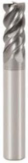 58744 Solid2 JS554 High Performance Single End Universal End Mill, 3/4 in Dia Cutter, 0.03 in Corner Radius, 1-1/2 in Length of Cut, 4 Flutes, 3/4 in Dia Shank, 4 in OAL, SIRON-A/PVD Coated