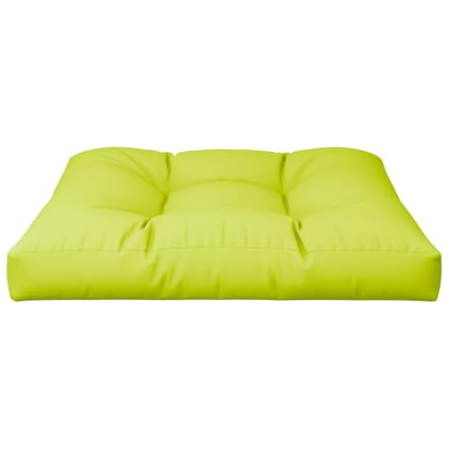 Coussin de Palette Vert Brillant Moelleux contre Assises Rigides