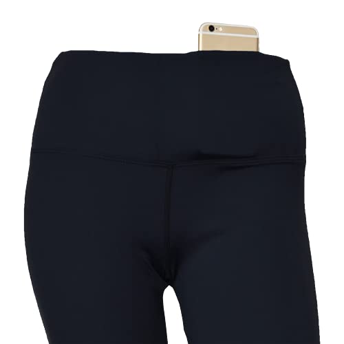 Private Island Women UPF50+ Bootcut Long Leggings Pants Pocket Swim Beach Swimsuit Rash Guard Bathing Bottom (RMLBC)2