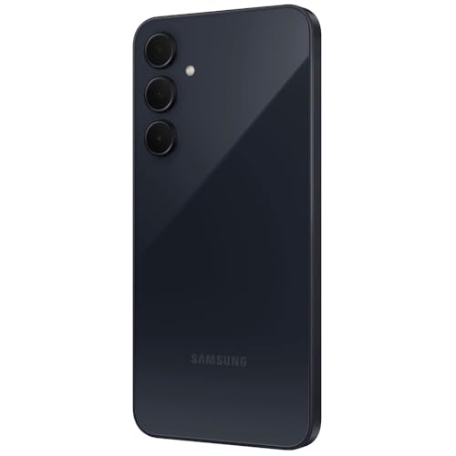 SAMSUNG Galaxy A35 5G (128GB, 2024) 6.6" 120Hz AMOLED, Octa-Core (5nm), 50MP Triple Camera (Fully Unlocked for AT&T, T-Mobile, Verizon, Global 4G VoLTE) A356U (w/ 128GB SD Card, Navy) (Renewed) - Imagen 3