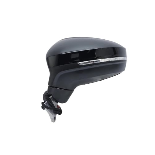 Miroir d'angle mort VW Tiguan double prise avec rétroviseur noir 8 broches