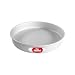 Fat Daddio's PRD-122 Round Cake Pan, 12 x 2 Inch, Silver