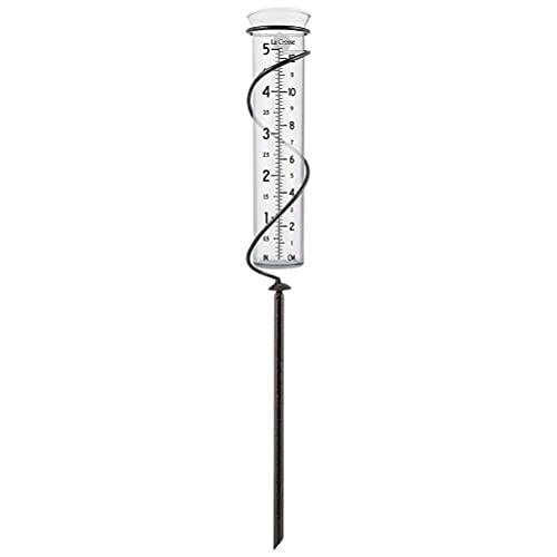 Giftik Pluviomètre solaire pour jardin, cour, décoration extérieure Cover