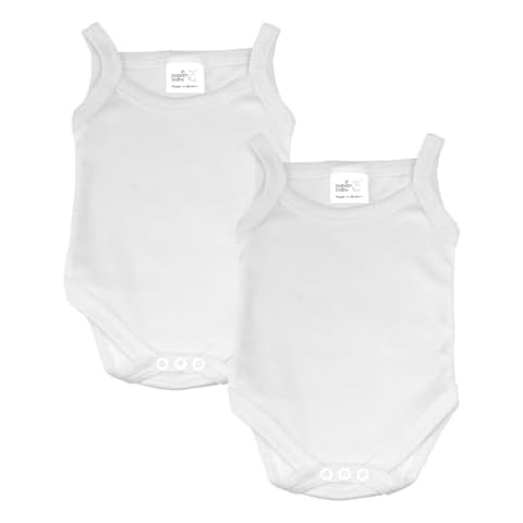 Baban Baby Sleeveless Cotton Bodysuits Pack Cover