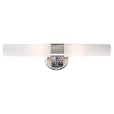 George Kovacs P5042-077, Saber, 2 Light Bath Fixture, Chrome