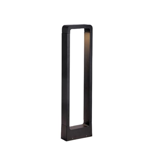 Lámpara de pie LED for césped al aire libre Lámpara de columna moderna estanca Lámpara de poste de paisaje de jardín exterior Lámpara de pilar de camino de calle de aluminio for pasarelas de parques(3