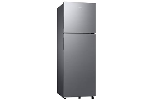 Image of Samsung 256 L, 2 Star, Convertible, Digital Inverter Frost Free Double Door Refrigerator (RT40H30U2PHL, Silver, Light Doi Metal, 2026 Model)