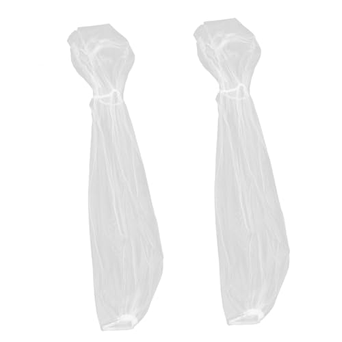 Manchons tulle blanc amovibles et bouffants à volume ajustable pour robe mariée femme
