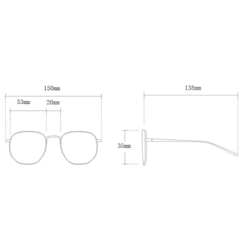 Lunettes de soleil rétro UV400 rose et gris pour hommes et femmes