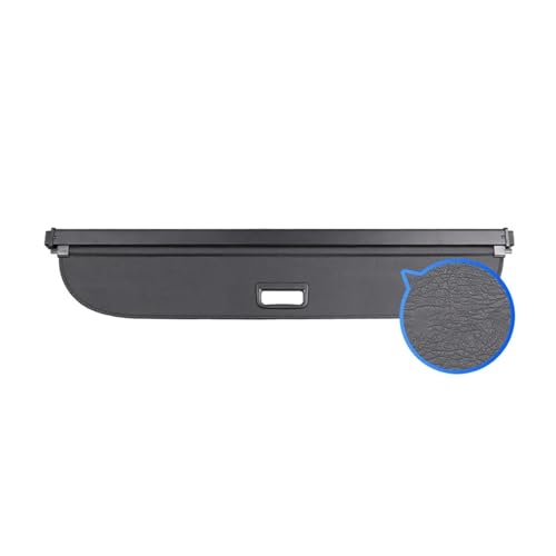image for FMQZRLYJW Retractable Trunk Cargo Cover, Compatible with Toyota Highla