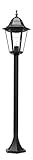 lutece langue tarif Klassische Wegeleuchte LUTEC 11333 LJ SW A++ to E, Wegeleuchte, Aluminium, E27, schwarz, 106 x 23,5 x 106 cm