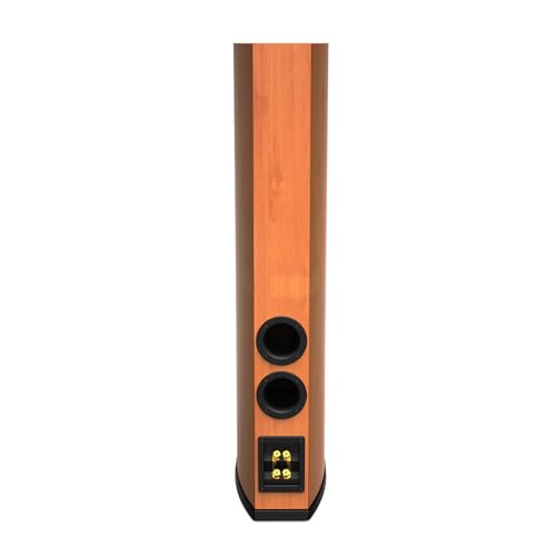 Image of CERWIN-VEGA! Home Audio LA265C 6.5 inch 265 Watts 2.5-Way Tower Speakers (Cognac)