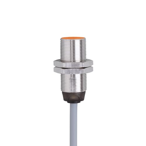 Tsnwinme IG5820 Inductive Sensor, Sensing Range 8 mm Flush mountable; Operating Voltage 10...36 DC V; 2-Wire; PNP/NPN; 3 m PUR/PVC-Cable; 3 m; PUR/PVC; Increased Sensing Range; Optical Setting aid