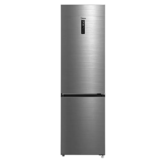 Frigorifero Midea MDRB521MGA46O Frigorifero/Congelatore/NoFrost/Super Silenzioso 29dB/Inverter Compressore/zona a bassa temperatura/Cassetto congelatore regolabile a 180°/201 cm di altezza/256 L/congelatore da
