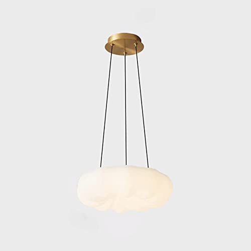 Lampe suspendues en Nuage anti-éblouissement lustre blanc LED doux pour chambre enfant et salon