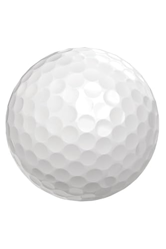 Golf-W Golf Topu; Profesyonel Vuruş Konforu ve Dayanıklılık, Aerodinamik Yüzey, Mükemmel Denge Beyaz Tek Ebat