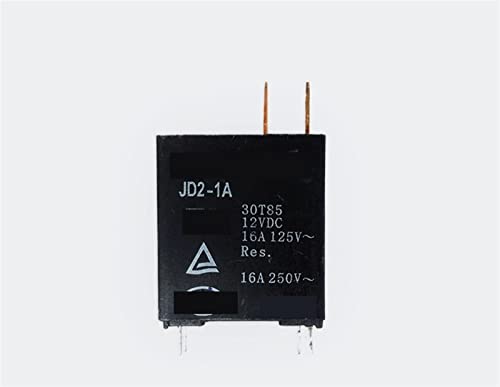 Relais JD2-1A 12VDC 4 broches JQX-62F 16A pour circuit imprimé