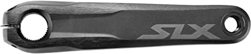 Pédalier Shimano SLX noir 170 mm pour vélo adulte avec manivelle robuste