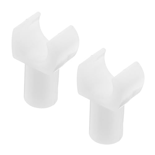 UTHCLO 2個介護用車椅子レールガイド プラスチック製サポートブロック ユニバーサル互換性 車椅子メンテナンス用交換部品 座面スライダー