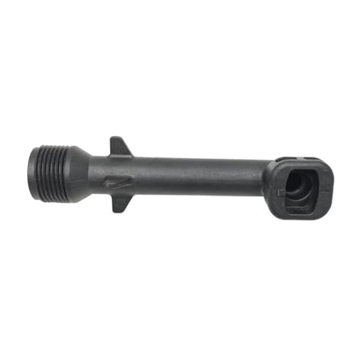 Gettimore Karcher - Conector de codo de salida para lavadora a presión compatible con las series K1 y K2, incluyendo modelos básicos compactos premium y domésticos, pieza de repuesto negra 5.064-396