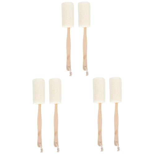 Brosse exfoliante bois naturel Healvian avec loofah moment bien-être