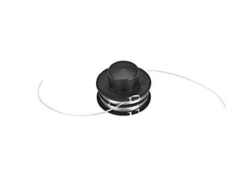 Skil Bobina de hilo para desbrozadora (8 m de largo, 1,2 mm de grosor, hilo de repuesto, hilo de cortacésped) 2610Z07373, color gris Cover