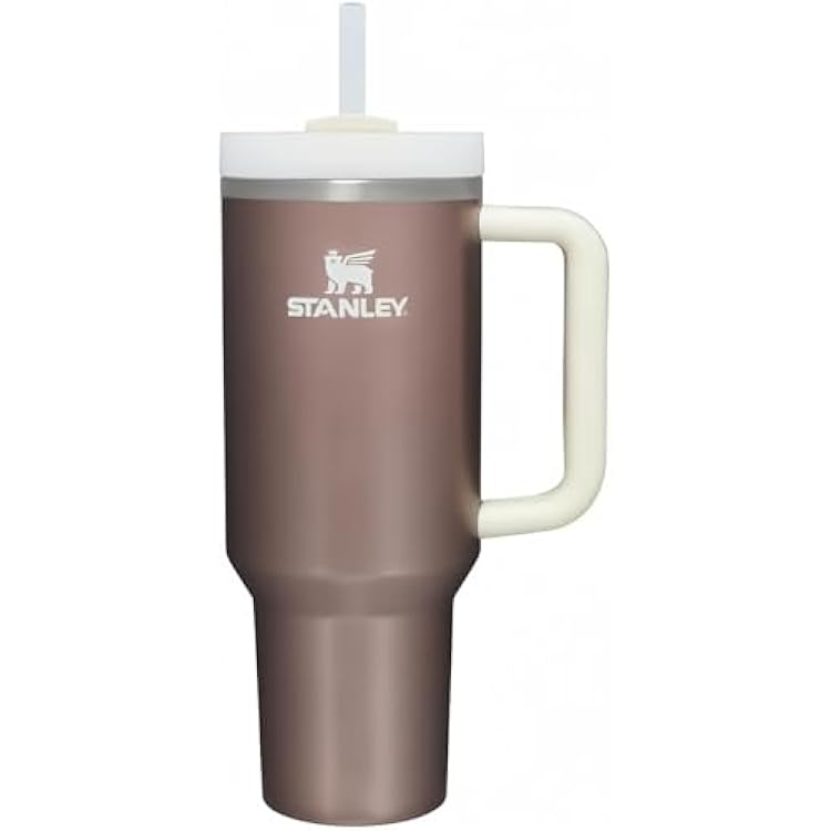 Stanley Quencher H2.0 FlowState Tumbler 40oz Rose Quartz Glow
