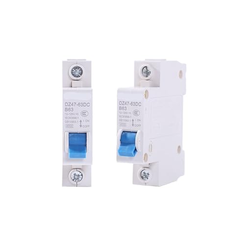 Disyuntor CC 12v 24v 48v interruptor automático magneto-térmico de 32A para circuito de moto 5