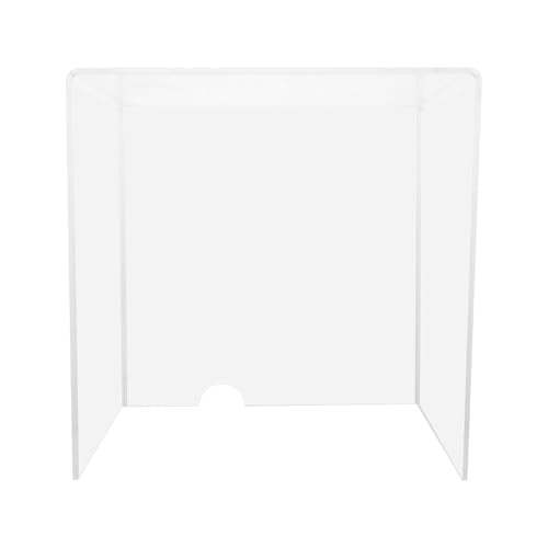 Healeved Protector Antiviento Transparente para Básculas Digitales de Laboratorio, Cubierta Acrílica de 3 MM, 200X200X200 MM, Escudo a Prueba de Polvo para Cocina y Pesaje Preciso