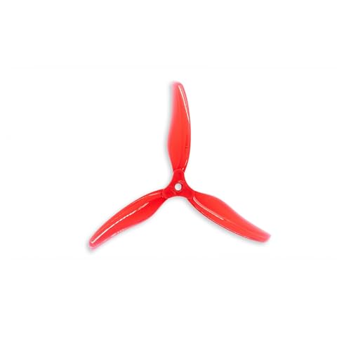 Hélice pliante 6030 renforcée rouge pour drone FPV et UAV cinématographique 6 pouces