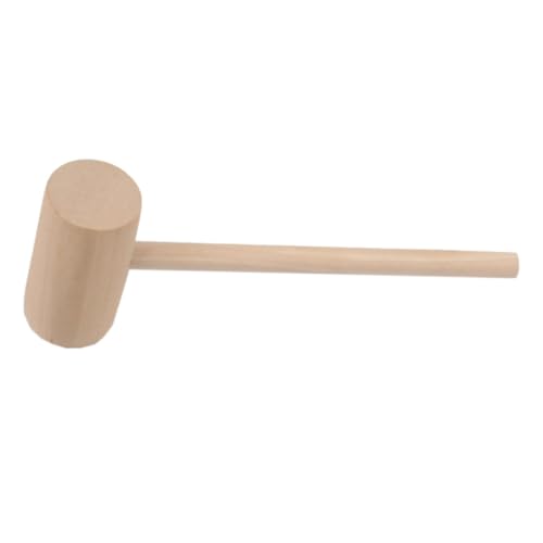 NAMOARLY Solid Wood Mini Hammer Food Mallet Cake Mallet Household Hammer Boys and Girls-friendly Sturdy for Home Use