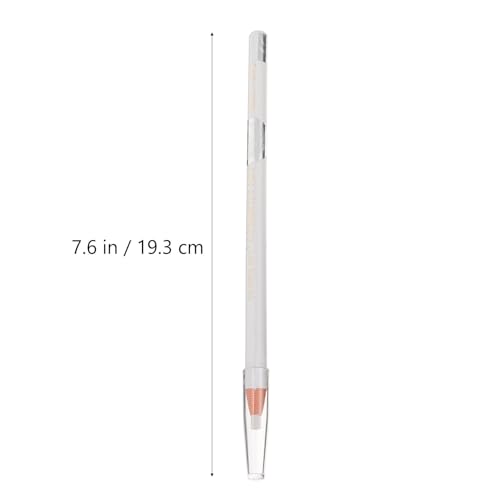 3 unidades de lápiz delineador blanco para maquillaje de ojos miniatura 2